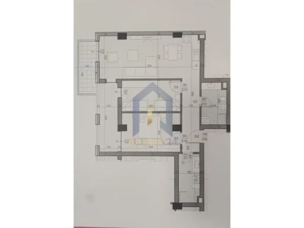 Apartament 2+1 në shitje, "Don Bosco"