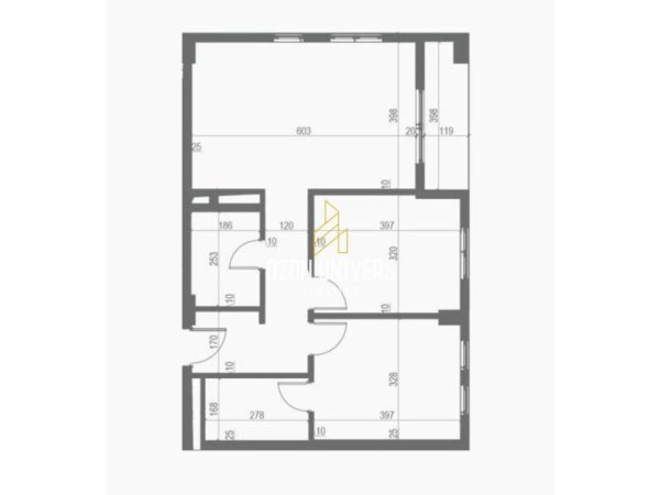 Tirane, shitet apartament 2+1+Ballkon , 99 m² 100.674 € (Univers City Residence, pranë QTU-së)