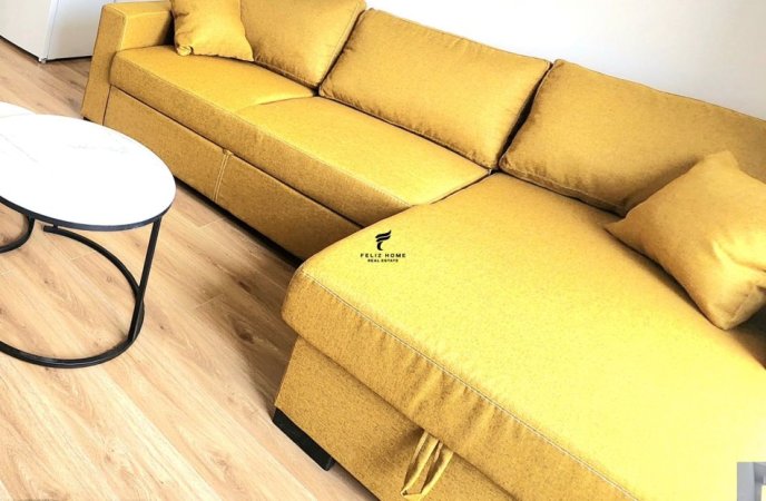 Tirane, jepet me qera apartament 1+1+Ballkon Kati 2, 60 m² 450 € (ALI DEMI)