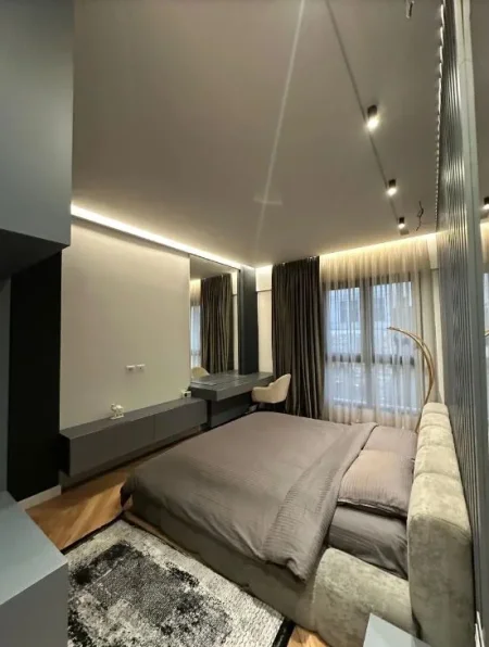 Tirane, jepet me qera apartament 2+1+Ballkon , 111 m² 1.200 € (Rruga e kavajes)