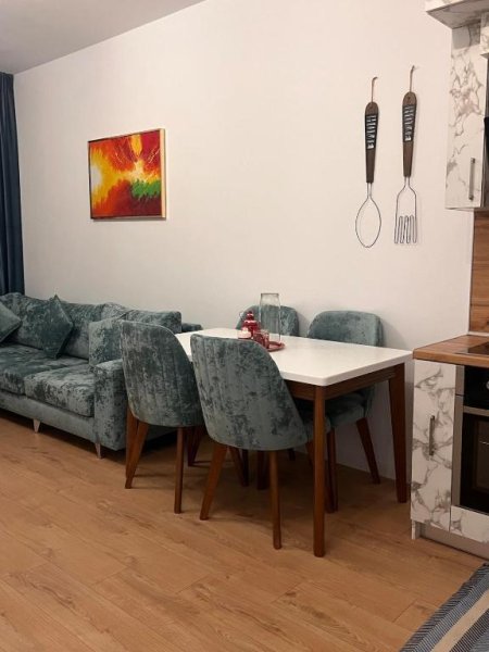 Tirane, jepet me qera apartament 1+1+Ballkon Kati 2, 60 m² 500 € (rruga Sabaudin Gabrani)