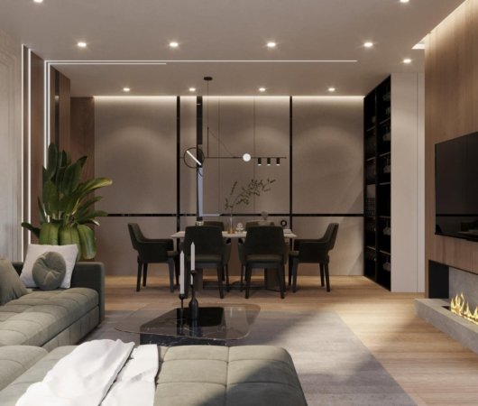 Tirane, shitet apartament 2+1+Ballkon Kati 9, 117 m² 290000€ (Qender)