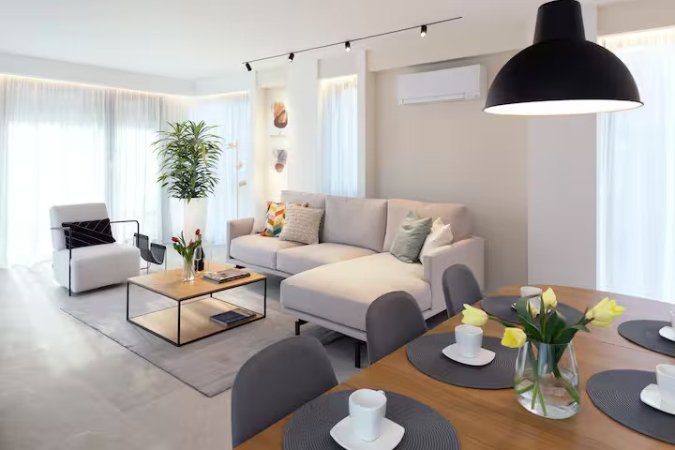 Tirane, jepet me qera apartament 2+1 Kati 7, 120 m² 1.300 € (qender)