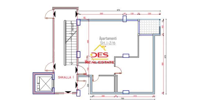 Tirane, shitet apartament 1+1+BLK 81 m² 89.540 Euro (aleksander moisiu)