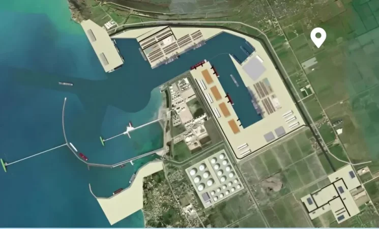 Durres, shitet toke , 8.174 m² 400.000 € (Porto Romano)