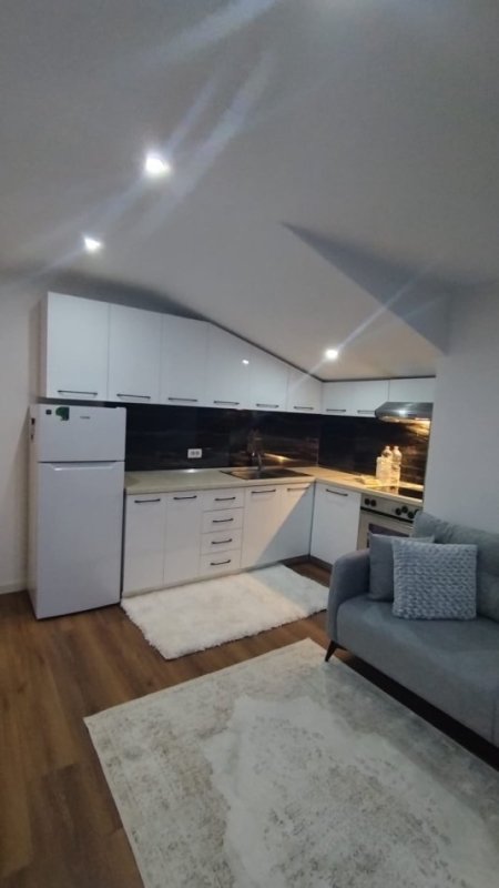 Tirane, jepet me qera apartament 1+1 Kati 4, 400 € (Kel Kodheli)