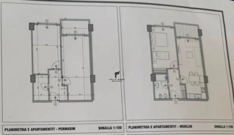 Tirane, shitet apartament 1+1+Ballkon Kati 6, 68 m² 95.000 € (DURRES)