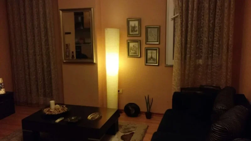 Tirane, jepet me qera apartament 1+1+Aneks+Ballkon Kati 4, 450 € (rruga e elbasanit)