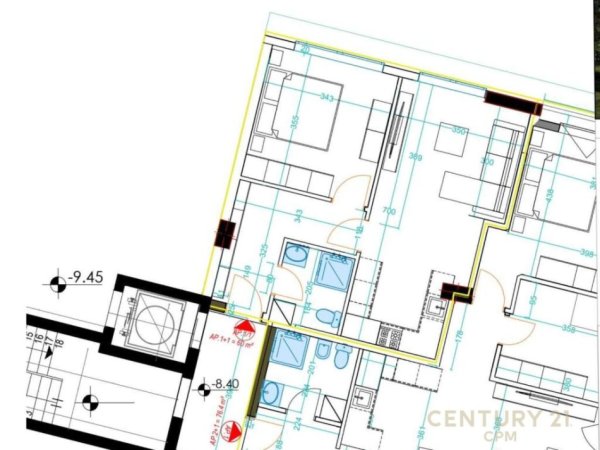 Tirane, shes apartament 1+1+Aneks+Ballkon Kati 0, 60 m² 120.000 € (Kodra e Diellit)