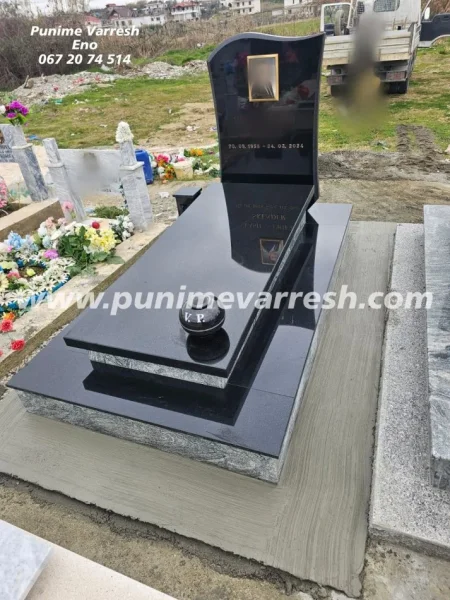 Tirane, ofroj Punime Varresh Me Granit Te Zi Absolut