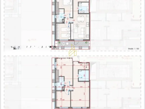 Tirane, shitet apartament 2+1+Ballkon Kati 5, 100 m² 252.000 € , Manhatan Residence (Zogu i Zi (pranë Kryqëzimit të Don Boskos))