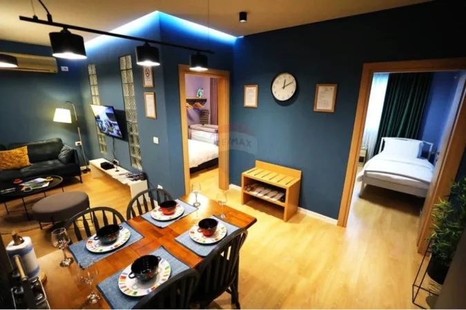 Tirane, jepet me qera apartament 2+1 Kati 2, 80 m² 1.200 € (Myslym Shyri)