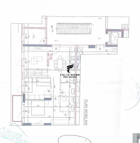 Tirane, shitet apartament 2+1 Kati 2, 112 m² 191.250 € (RRUGA E ELBASANIT)