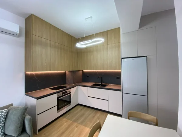 Tirane, jepet me qera apartament 1+1+Aneks Kati 6, 52 m² 400 € (ali demi)