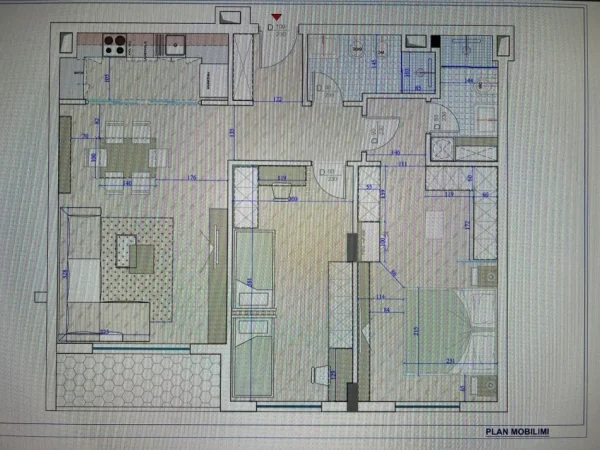 Tirane, shitet apartament 2+1+Ballkon Kati 5, 126 m² 300.000 € (+355693414015)