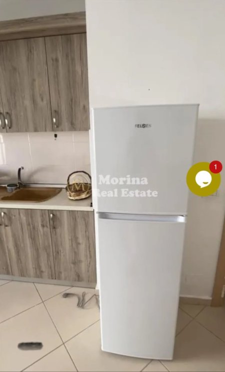 Tirane, jepet me qera apartament 1+1+Ballkon Kati 3, 65 m² 300 € (Fresku)