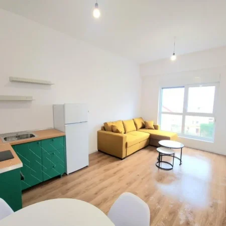 Tirane, jepet me qera apartament 1+1 Kati 2, 65 m² 400 € (Ali Demi Kompleks Kaimi)