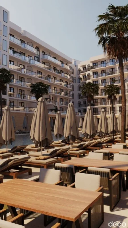 Qerret, shitet apartament 1+1+Ballkon Kati 6, 68 m² 95.200 € (Rruga e Fshatrave Turistike)