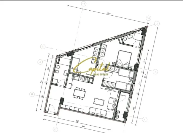 Tirane, shitet apartament 3+1 Kati 2, 93 m² 168.000 € (ALI DEMI)