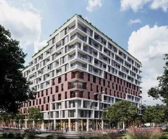 Tirane, shitet 2+1+Ballkon Kati 6, 100 m² 130.700 € (Meis Garden)