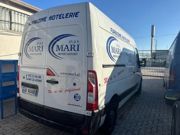 Durres, shitet Furgon RENAULT MASTER Nafte, e bardhë manuale Kondicioner 318.500 km, 11000 EURO