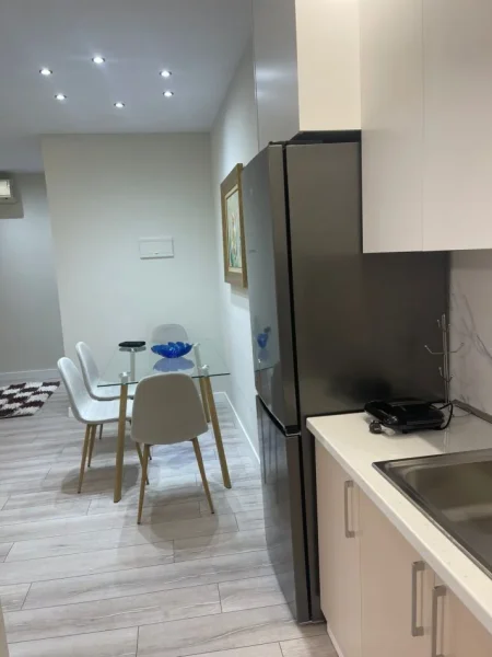 Tirane, jepet me qera apartament 1+1+BLK Kati 9, 70 m² 1000 Euro (rruga e  kosovareve)