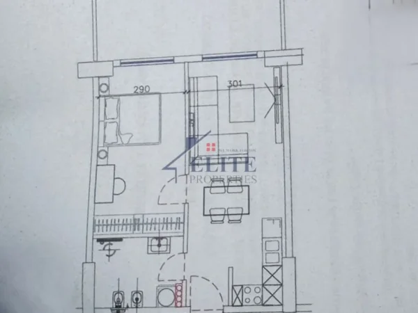 Lezhe Shengjin, shitet apartament 1+1+Ballkon Kati 7, 76 m² 95.000 € (Shengjin)