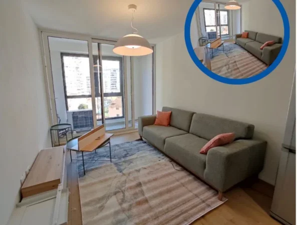 Tirane, shes apartament 1+1 Tek Fusha e Aviacionit 98.000 € (Rruga e dafinave)