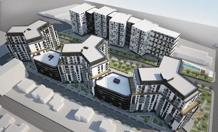 Tirane, shes apartament 1+1 Tek Fusha e Aviacionit 98.000 € (Rruga e dafinave)