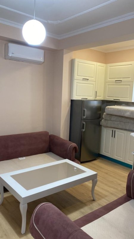 Tirane, jepet me qera apartament 1+1 Kati 1, 60 m² 400 € (kinostudio , porcelan)