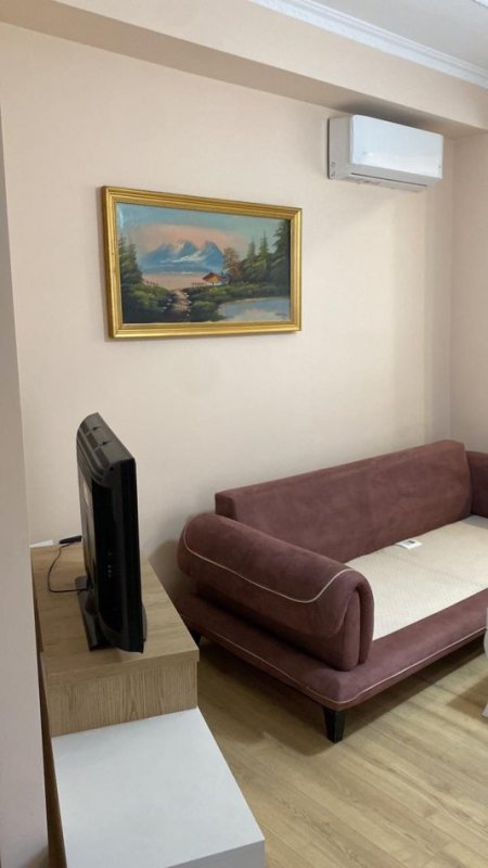 Tirane, jepet me qera apartament 1+1 Kati 1, 60 m² 400 € (kinostudio , porcelan)