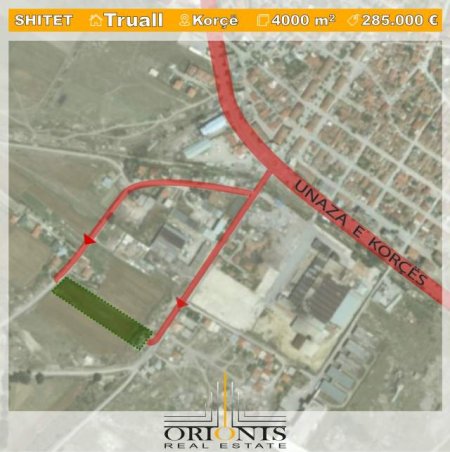 Korce, shes 4.000 m² 285.000 Euro