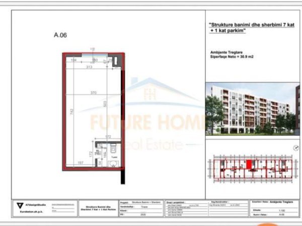 Tirane, shitet ambjent biznesi Kati 0, 31 m² 77.000 Euro (DOGANA)