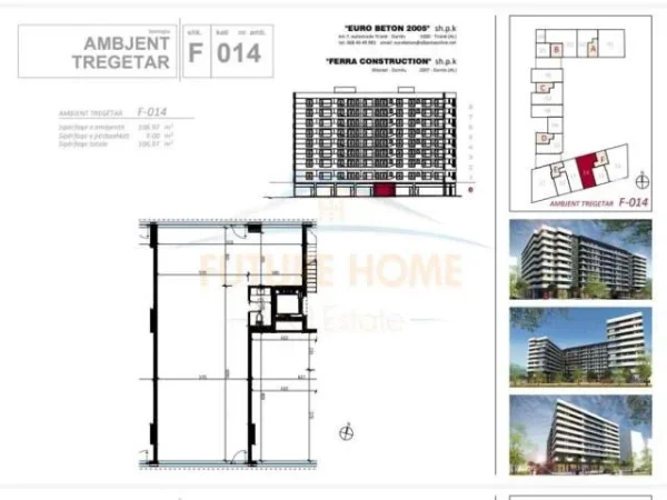 Tirane, shitet ambjent biznesi Kati 0, 107 m² 480.000 Euro (Don Bosko)
