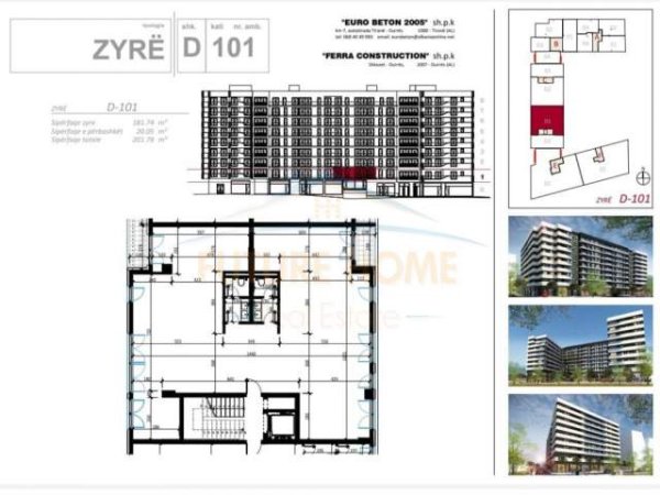 Tirane, shitet ambjent biznesi Kati 0, 202 m² 500000Euro (Don Bosko)