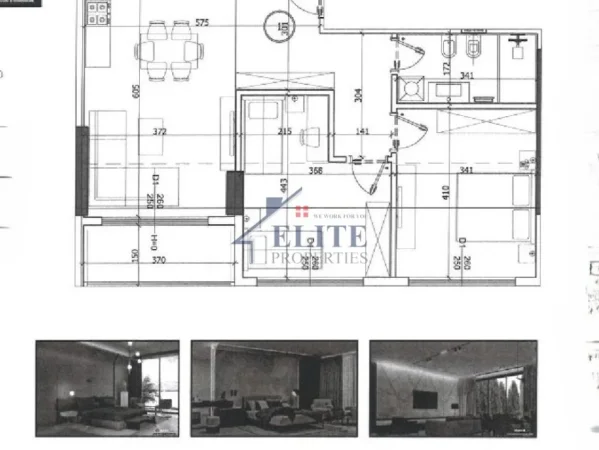 Golem, shitet apartament 2+1+Ballkon Kati 4, 97 m² 116.208 € (Libirna Residence)