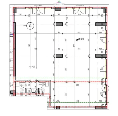 Tirane, jepet me qera dyqan Kati 0, 145 m² 1.300 € (ASTIR)