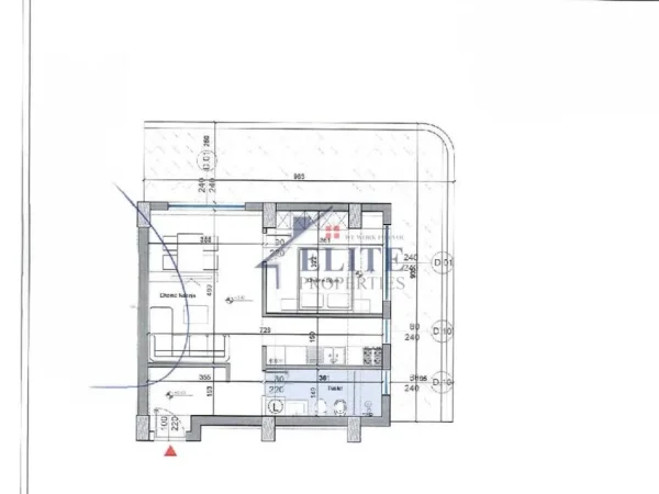 Gjiri Lalezit | Hamallaj, shitet apartament 1+1+Ballkon Kati 1, 55 m² 139.783 € (Turquoise Marina Hamallaj)