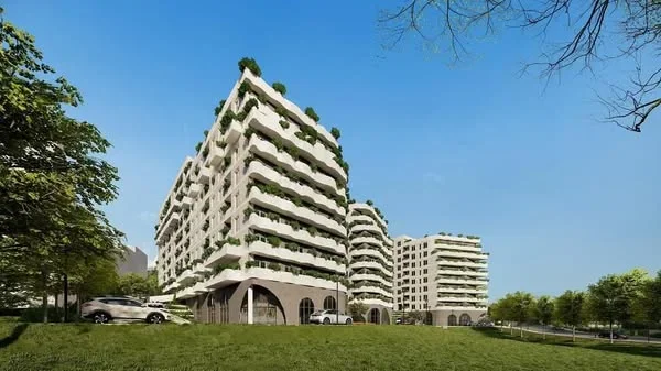 Tirane, shitet apartament 1+1 , 66 m² 66.000 € (Aluna Residence)
