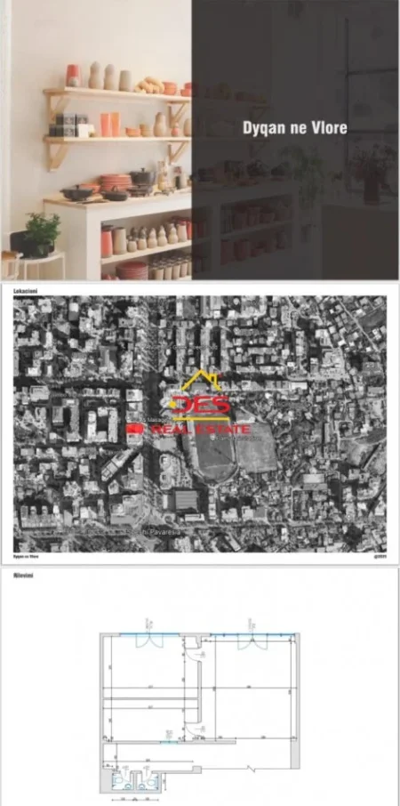Vlore, jepet me qera ambjent biznesi Kati 0, 53 m² 500 € (Rruga Sadik Zotaj, Bulevard Vlorë)