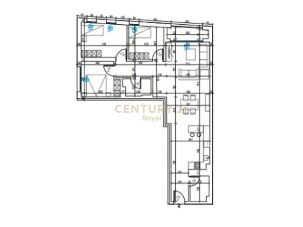 Tirane, shes apartament 3+1+2 , 147 m² 286.650 € (Liqeni i Thatë)