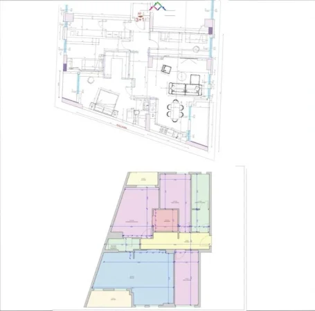 Tirane, shes apartament 3+1 Kati 9, 156 m² 300.000 € (bulevardi i ri)