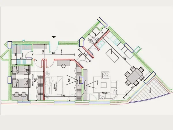 Tirane, shitet apartament 1+1+Aneks+Ballkon Kati 3, 118 m² 307.000 € (Neom108651)