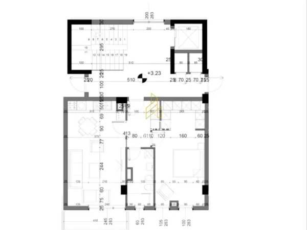 Tirane, shitet apartament 1+1 Kati 1, 81 m² 188.025 € (Rruga Haxhi Dushku)