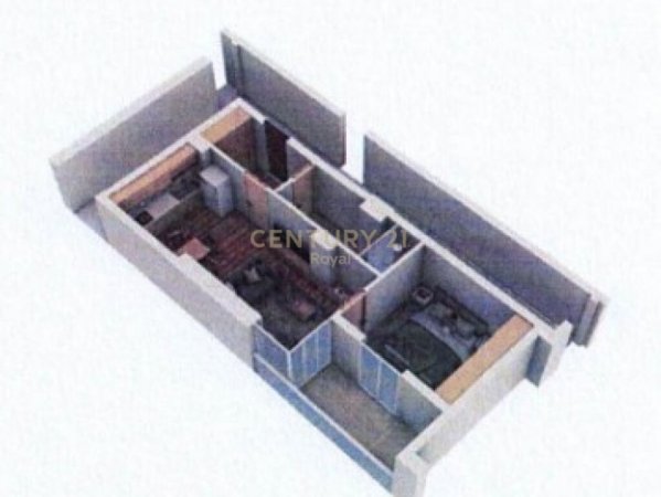 Tirane, shes apartament 1+1+Aneks+Ballkon Kati 3, 75 m² 178.900 € (KOMPLEKSI GUCE)