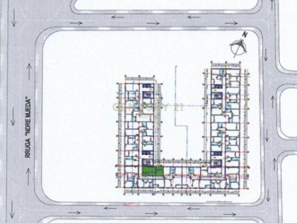 Tirane, shes apartament 1+1+Aneks+Ballkon Kati 3, 78 m² 178.600 € (KOMPLEKSI GUCE)