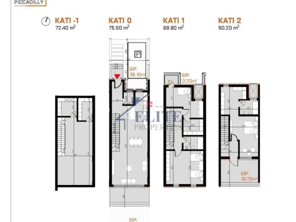 Tirane, shitet Vile 3+1+Aneks+Ballkon , 268 m² 630.110 € (Rruga e Vilave, Farke)