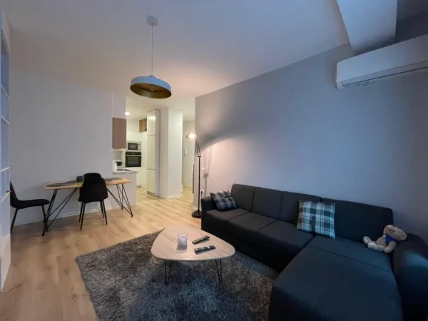Tirane, jepet me qera apartament 1+1+Ballkon Kati 3, 60 m² 550 € (5 Maji)