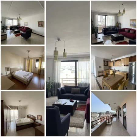 Tirane, jepet me qera apartament 2+1+Ballkon Kati 8, 145 m² 800 € (BLLOKU)