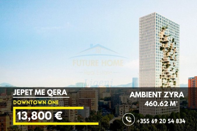 Tirane, jepet me qera zyre Kati 14, 460 m² 13.800 € (Downtown One)